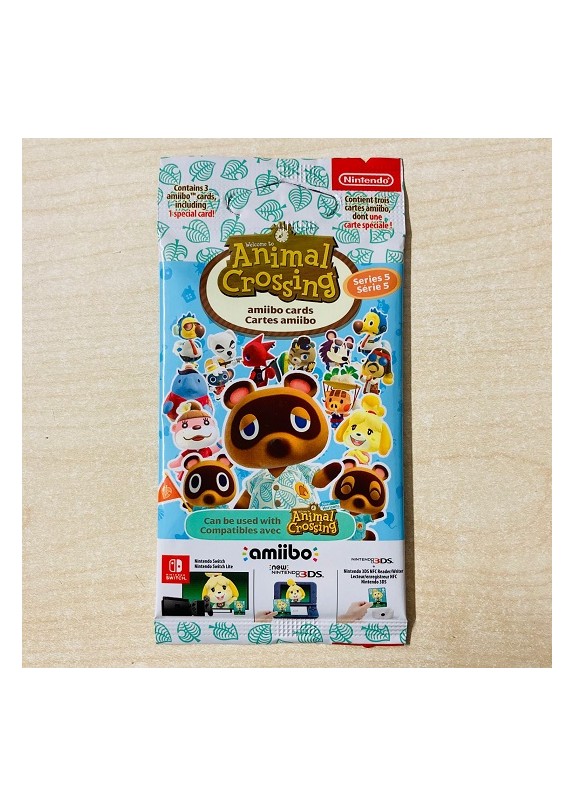 Carte Amiibo Animal Crossing serie 5