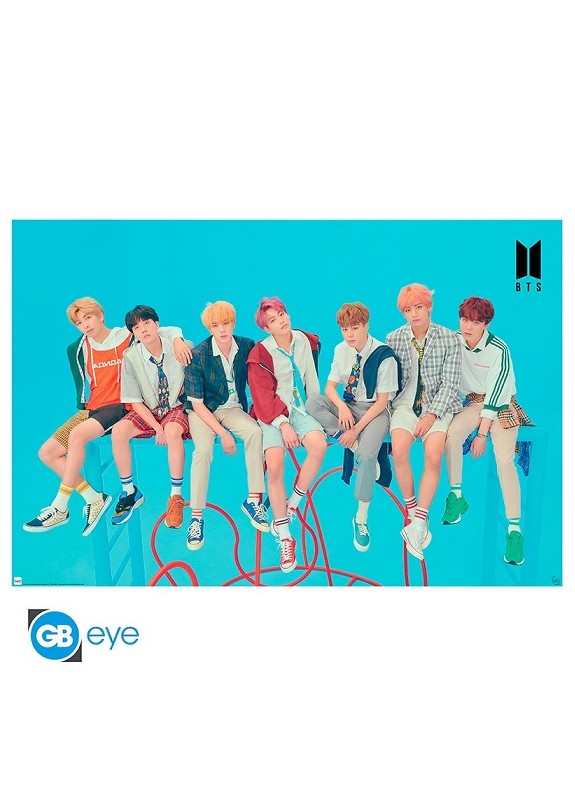 BTS - Poster Group Blue (91.5x61)