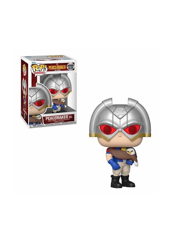 DC PEACEMAKER THE SERIES - PEACEMAKER WITH EAGLY FUNKO POP 1232
