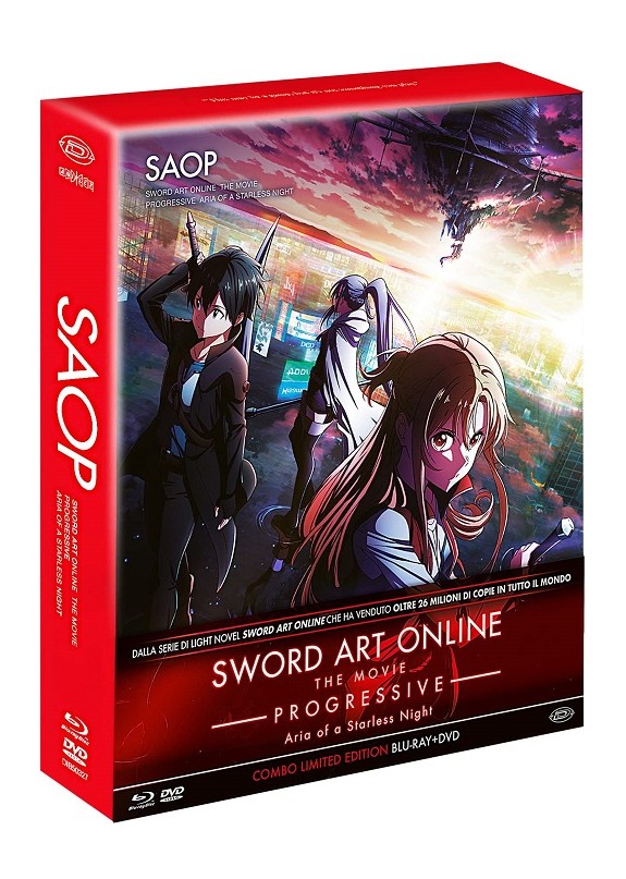 SWORD ART ONLINE the movie progressive ( Blu-Ray+ dvd)