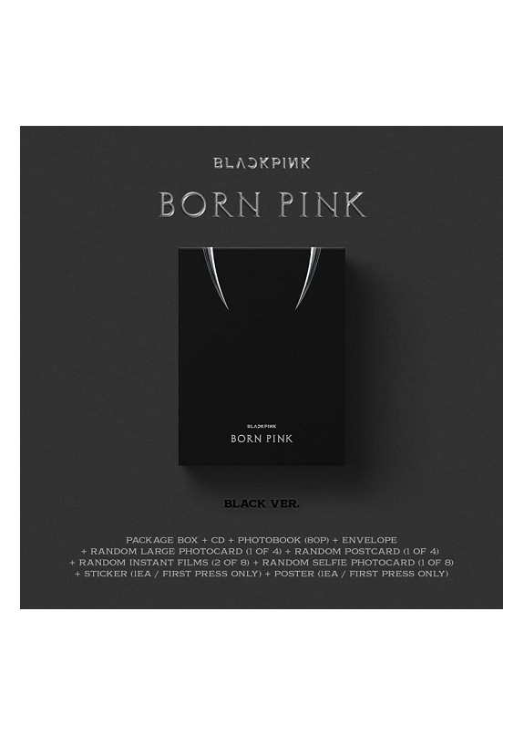 Blackpink - Born Pink (Standard Cd Boxset - Version B / Black)