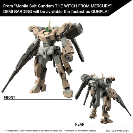 HG DEMI BARDING 1/144