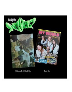 Aespa Mini Album Vol. 3 - MY WORLD (Zine Ver.) (2 Version Set)