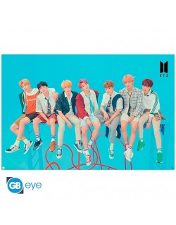 BTS - Poster "Group Blue" (91.5x61)