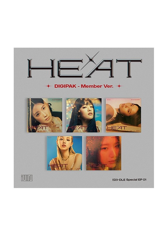(G)I-Dle - Heat - Digipak - Member Version - Special Album