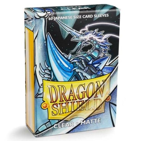 DRAGON SHIELD SMALL SLEEVES - JAPANESE CLEAR MATTE