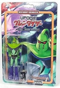 UFO ROBOT GOLDRAKE FT02 2 VEGAN SOLDIER MINI VINTAGE FIGURE 12CM