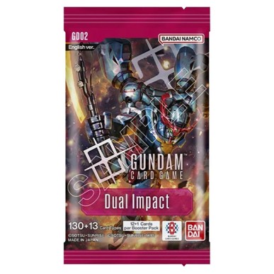 GUNDAM CARD GAME GD02 DUAL IMPACT VERSIONE IN INGLESE