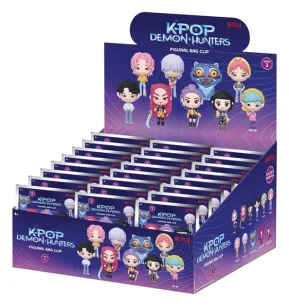 K-Pop Demon Hunter 3D PVC Bag Clips (RANDOM)